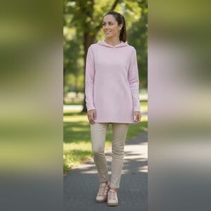 RBX Pink Hooded Pullover Tunic Small